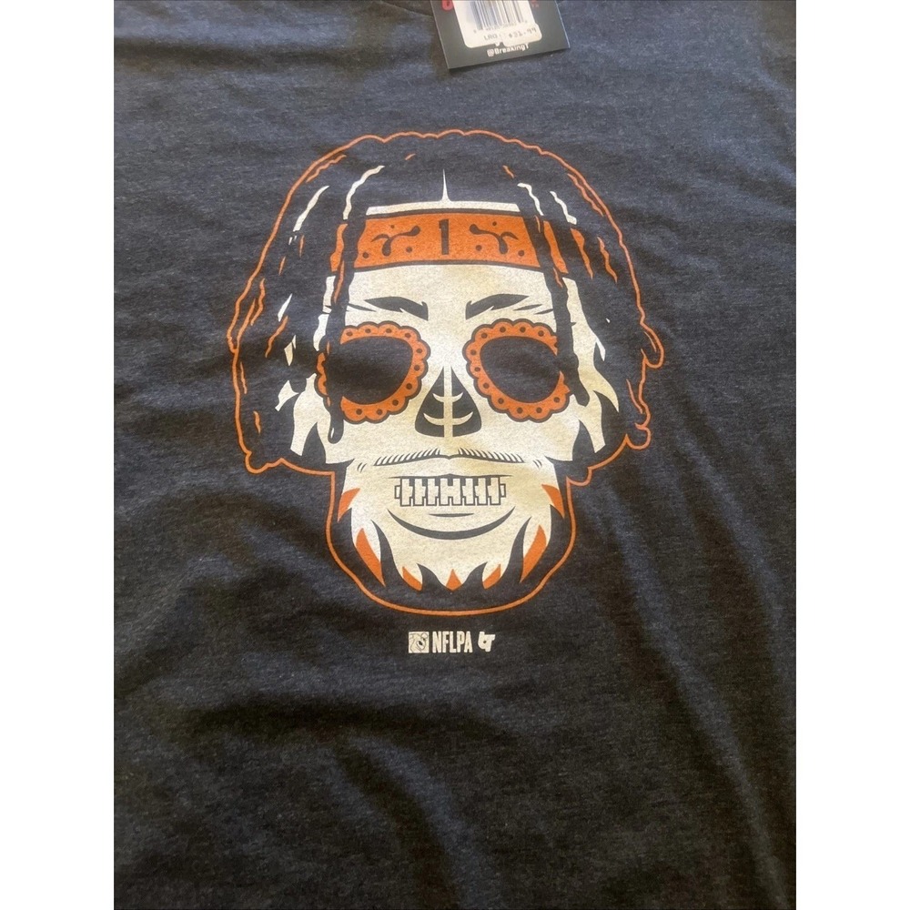 BreakingT NFLPA Jamarr Chase Cincinnati Bengals Sugar Skull T-Shirt Mens XL NWT - Picture 2 of 6